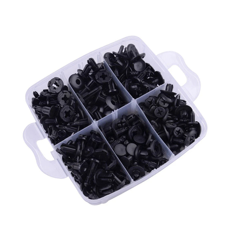 Door Panel Bumper Retainer - Universal 725pcs Car Trim Fastener Clips