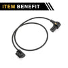 BMW E34 520i 1 Pc Crankshaft Position Sensor (1987-1990)