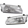 Halogen Headlight Set For 1997-1999 Toyota Camry Left and