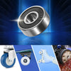 5 x 6x17x6mm Double Rubber Sealed Auto Deep Groove Ball Bearings