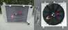 Mazda RX2 RX3 RX4 RX5 RX7 Aluminum Radiator & Fan Shroud (1970-1985)
