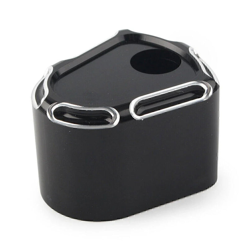 Harley Touring Street Road Glide Black Cut Ignition Switch Cover (2007-2013)