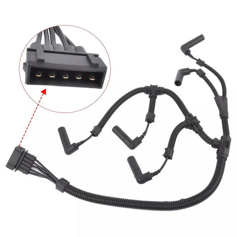 VW T4 Glow Cable Connector Wiring Harness (1995–2004)