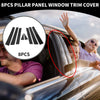 Subaru Forester 8 Pcs Black Car Pillar Window Trim Covers (2008-2012)
