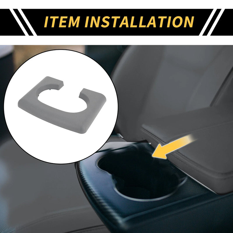 Ford F-150 (2004-2014) Gray Replacement Center Console Cup Holder Pad