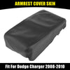 Dodge Charger (2008 - 2010) Black Center Console Lid Armrest Cover