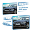 BMW 335d 328i 335i E90 Silver Tone Pair Front Hood Bumper Grille