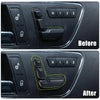 Mercedes Benz B180 B250 6 x Black Door Seat Adjust Button Switch Covers