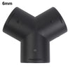 Air-Diesel Heater 60mm / Vent Duct Y Branch Pipe Outlet Exhaust Connector