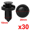 Honda Acura 30 Pcs Splash Guard Retainer Clips