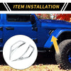 Jeep Wrangler JL JLU Fender Side Air Outlet Vent Covers (2018-2023)