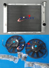 Holden Commodore VB VC VH VK V6 Aluminum Radiator + 2 Fans (78-86)