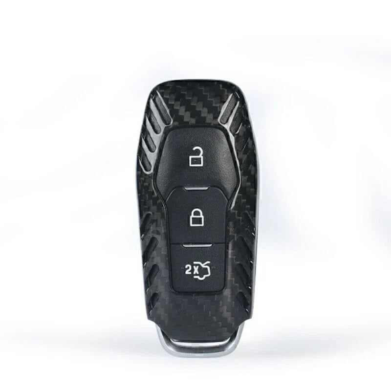 Ford FTA Black Carbon Fiber Key Case Cover
