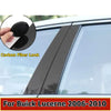 Buick Lucerne 6PCS CF Window Door Trim Pillar Posts Cover (2006–2010)