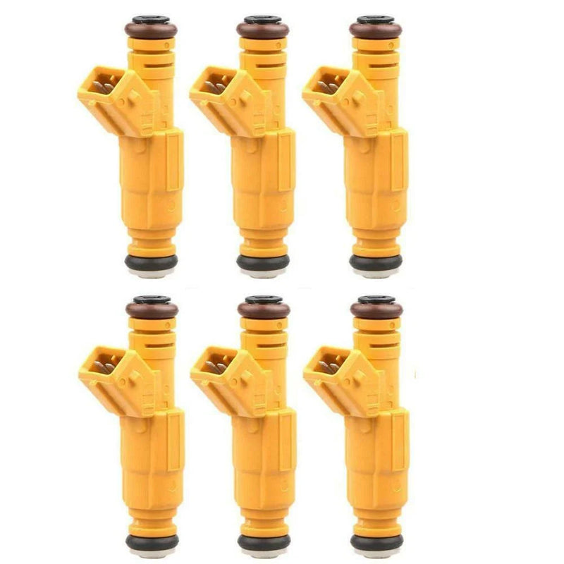 Jeep Cherokee XJ, Grand Cherokee ZG / ZJ, Wrangler TJ / YJ 6CS Fuel Injectors (1984-2006)