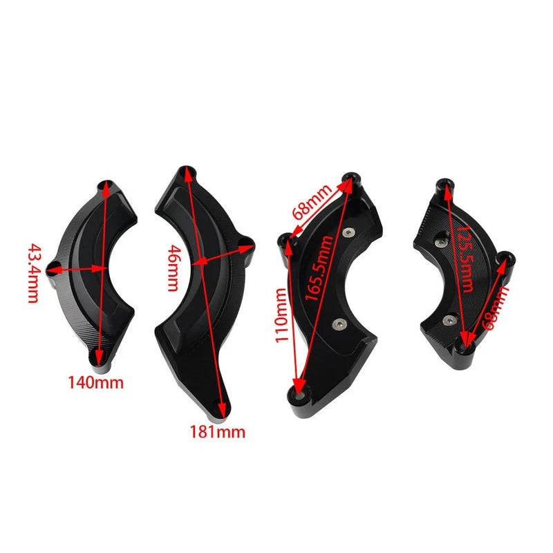 Kawasaki Z900 (2019-2020) Red Engine Case Slider Crash Protector