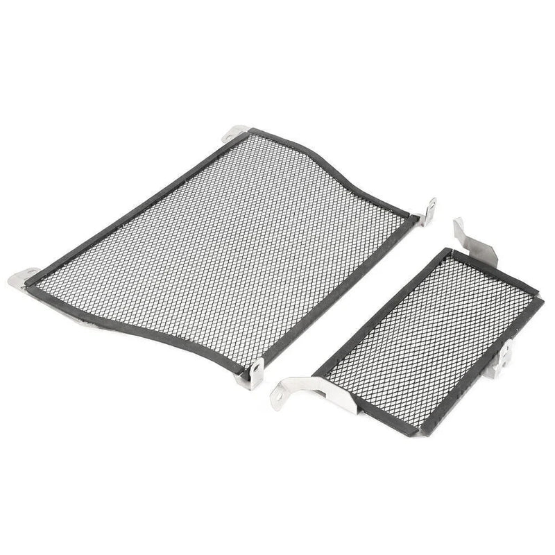 BMW S1000RR CNC Radiator Guard Grill Cover Protector Black (2010-2016)