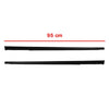 Pair Rear Outer Weatherstrip Door Belt Fits Honda Civic EG 4D Sedan 1992-95 EBDE