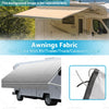 RV Trailer Caravan Truck 13-16 FT Waterproof Vinyl Awning Fabric
