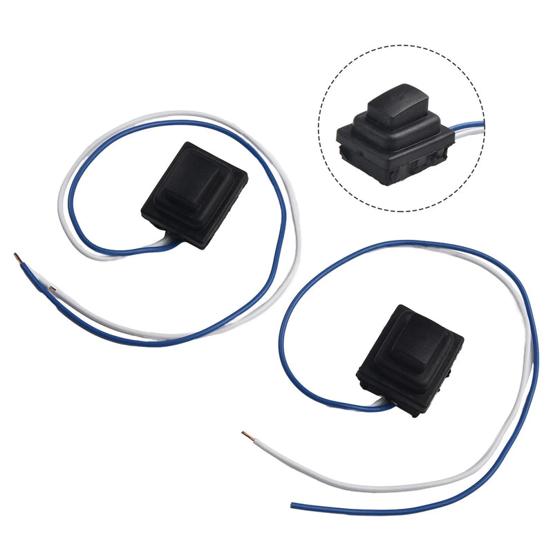 Hyundai Tucson Button Switch Front Door Handle 2 x Black (2016–2020)