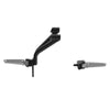 Honda Rebel CMX300 CMX500 Black Passenger Footpegs Footrests (2017-2025)