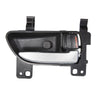 Subaru Toyota Black Inside Right Door Handle with Chrome Lever