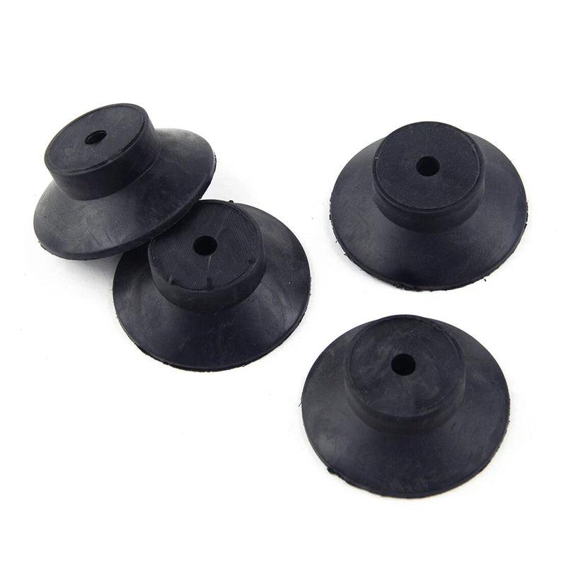 4 x 48x18mm Air Compressor Rubber Foot Pads Anti Vibration Isolators