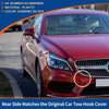 Mercedes-Benz (2012-2018) Diamond Silver Front Car Bumper Tow Hook Cover