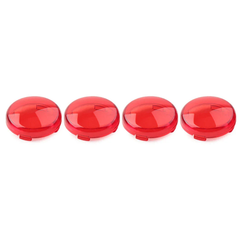 Harley Touring Softail Dyna 4 x Turn Signal Lens Light Covers