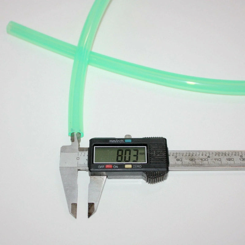 PIT Quad Dirt Bike ATV Buggy 1M Clear Green 8mm ID Fuel Line Hose