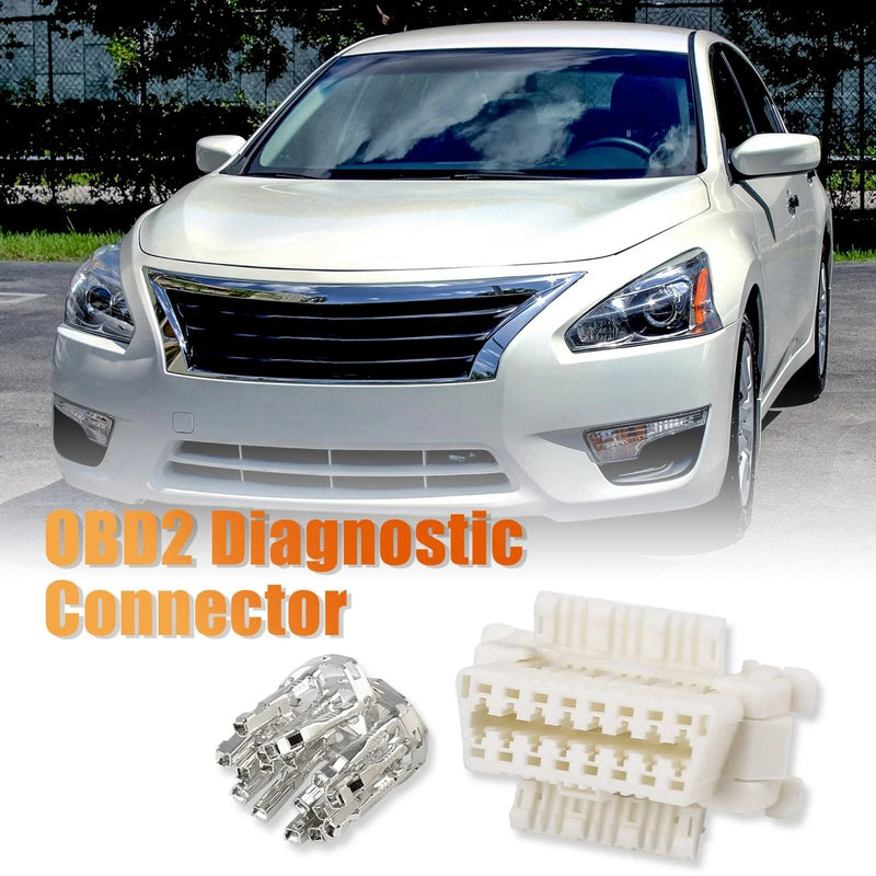 Toyota / Kia OBD2 Diagnostic Connector / Female Socket w/16 Terminal /