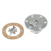 Universal 6 Hole Billet Fuel Filler Neck Pop-Up Gas Cap