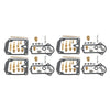 Suzuki GS550 GS550E GS550L 4x Carburetor Repair Kit (1977-1979)