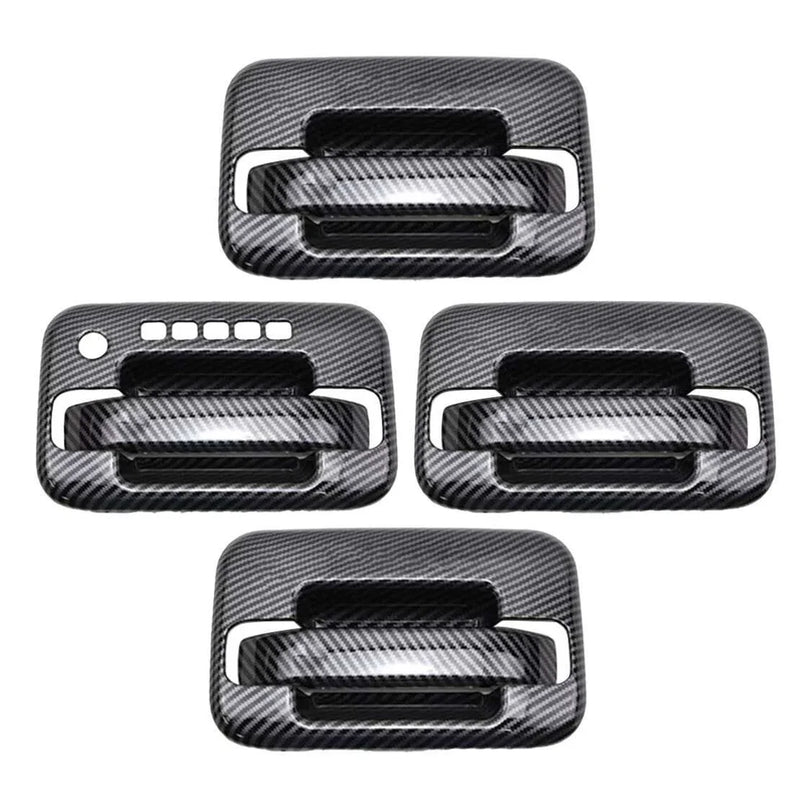 Ford F150 Raptor Carbon Fiber Door Handle Bowl Covers (2004-2014)