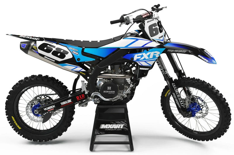 Yamaha YZ 125 Custom Graphics Decal Kit (2006-2007)