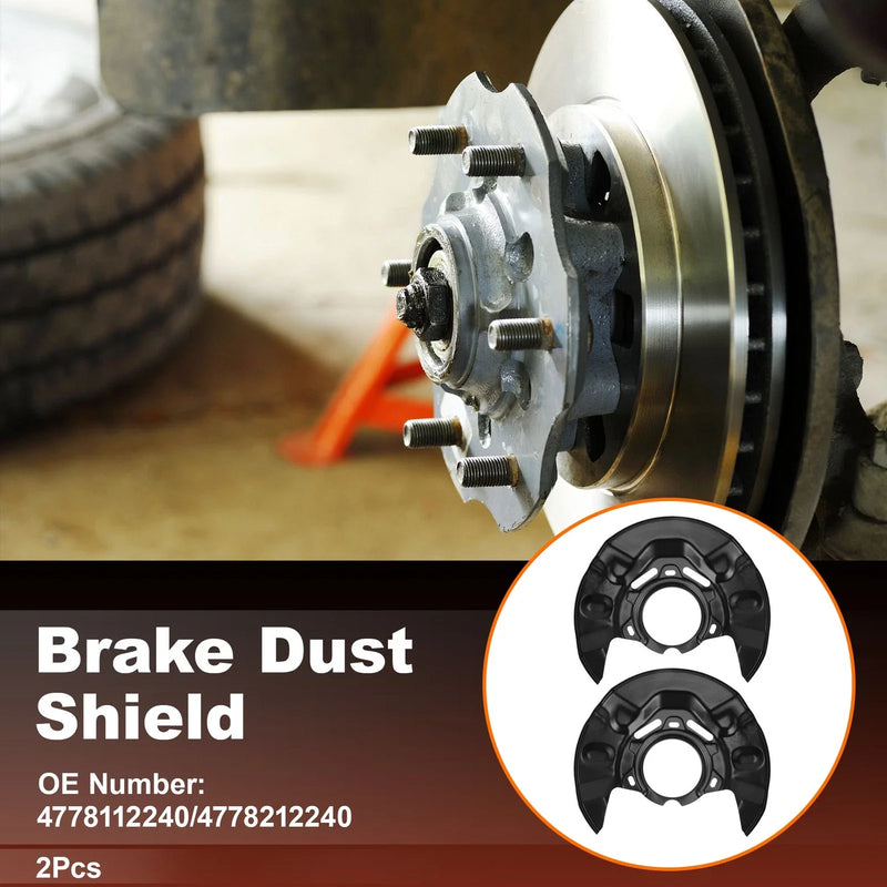 Toyota Matrix 2 x Wheel Brake Dust Shield (2003–2008)