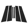 BMW 1-Series Black 6 Pcs Door Pillar Window Trim (2017 - 2021)