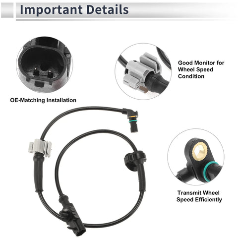 Chevrolet Avalanche Front Left / Right ABS Wheel Speed Sensor (2007-2013)