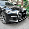 Audi Q5 FT Sline (2018-2020) Gloss Black Bumper Splitter Lip