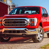 Ford F150 2021-2024 with Signal Hole Gloss Black Side Door Mirror Cover Cap