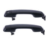 Toyota Landcruiser J150 Door Handle Outer 2 x Black Front LH+RH (2009–2023)
