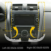Models Toyota Corolla A/C Outlet Air Vent Panel Trim Strip (2009-2013)