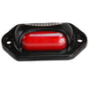 Car Truck Trailer 4Pcs 12-24V White & Red LED License Plate Tag Lights