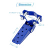 Bike 1 Pair 8mm Stainless Steel Motorcycle Rearset Fold Footrest Blue