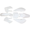 KLX110 125cc PIT PRO Dirt Bike WHITE Plastics Fairing Fender Kit