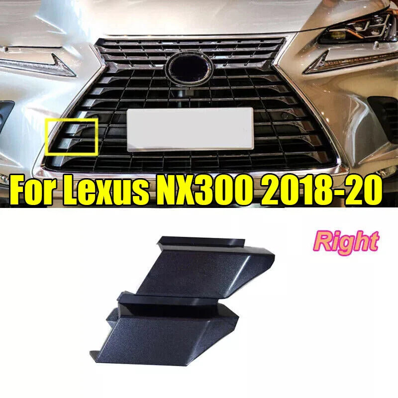 Lexus NX300 Right Front Bumper Tow Hook Eye Grille Cover (2018–2020)