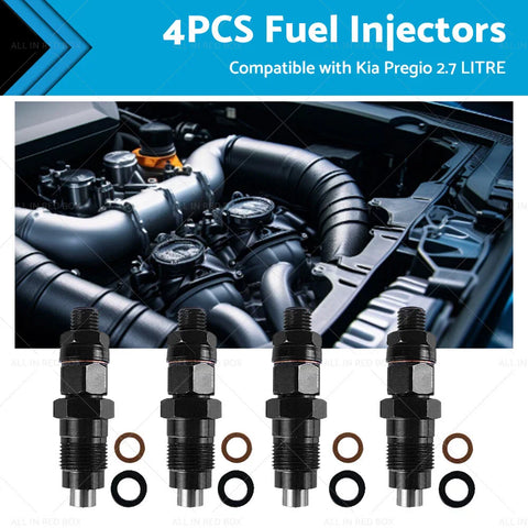 Kia Pregio 2.7L 4 x Diesel Fuel Injectors (2000-2006)