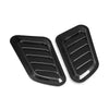 Universal 2 x Auto Decorative Air Flow Intake Hood Scoop Vent Bonnet Cover