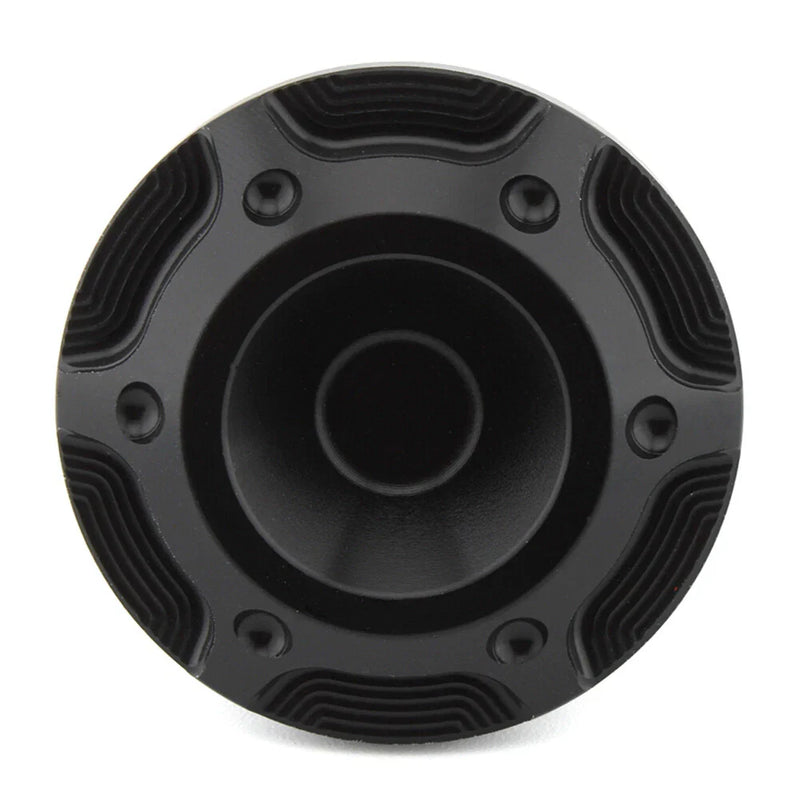 Harley X350 Black Motorcycle Frame Hole Cover Caps