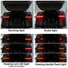 Harley Street Road Glide LED Saddlebag Brake Red Lights (2014-2024)